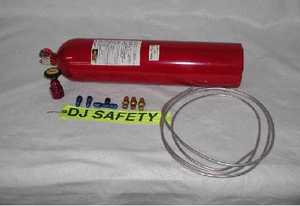 10# Fire bottle kit 17-1 sfi rating