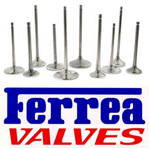 Ferrea Stainless, Inconel and Titanium valves