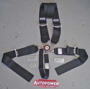 NEW! Autopower 5 point dragster seatbelt/harness