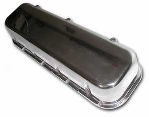 Big block Chevy polished aluminum valve covers